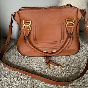 Chloe Medium Marcie leather bag- used once or twice- like new!!